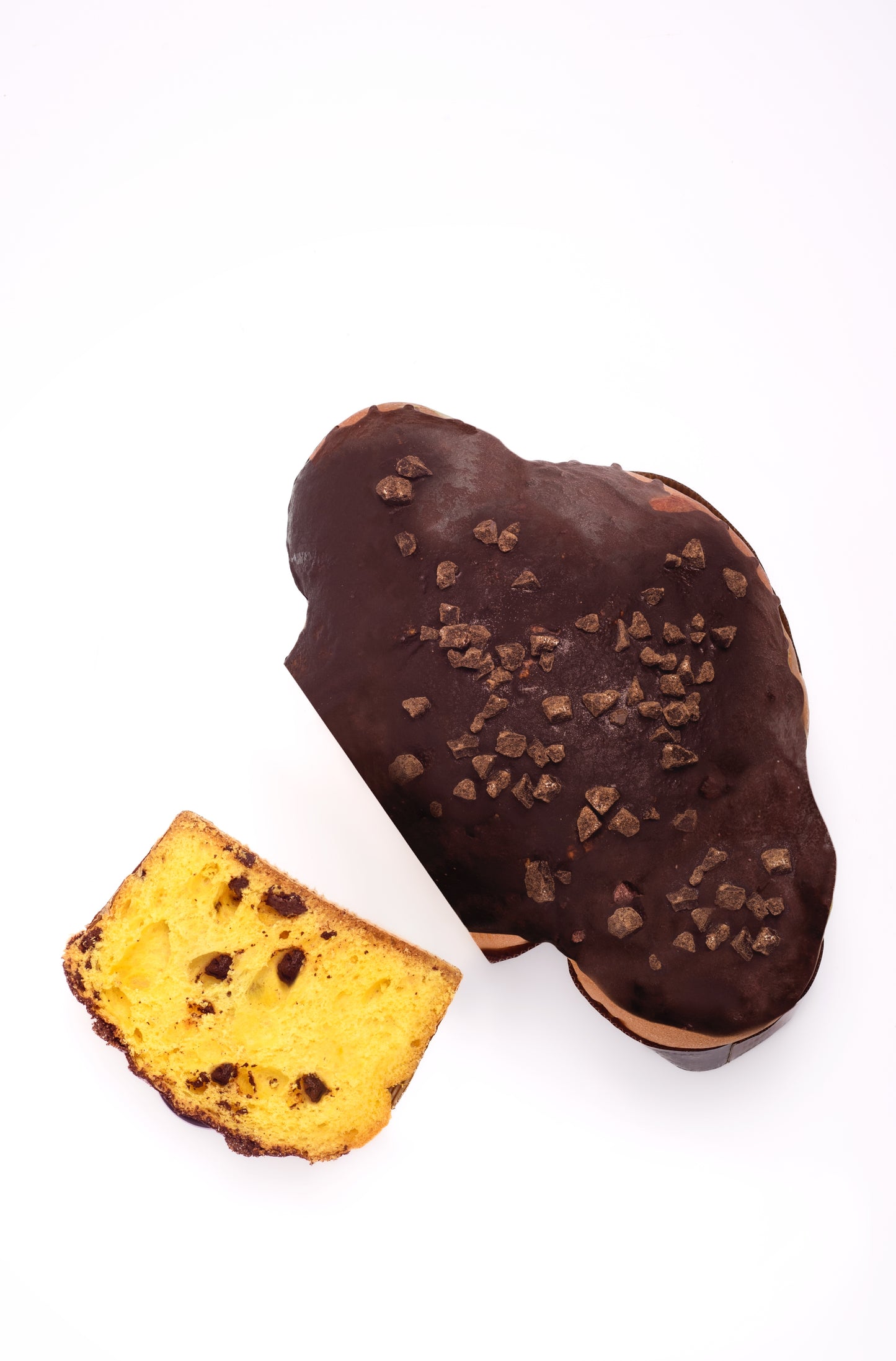 Colomba con granella fondente di "Cioccolato di Modica IGP" 100%