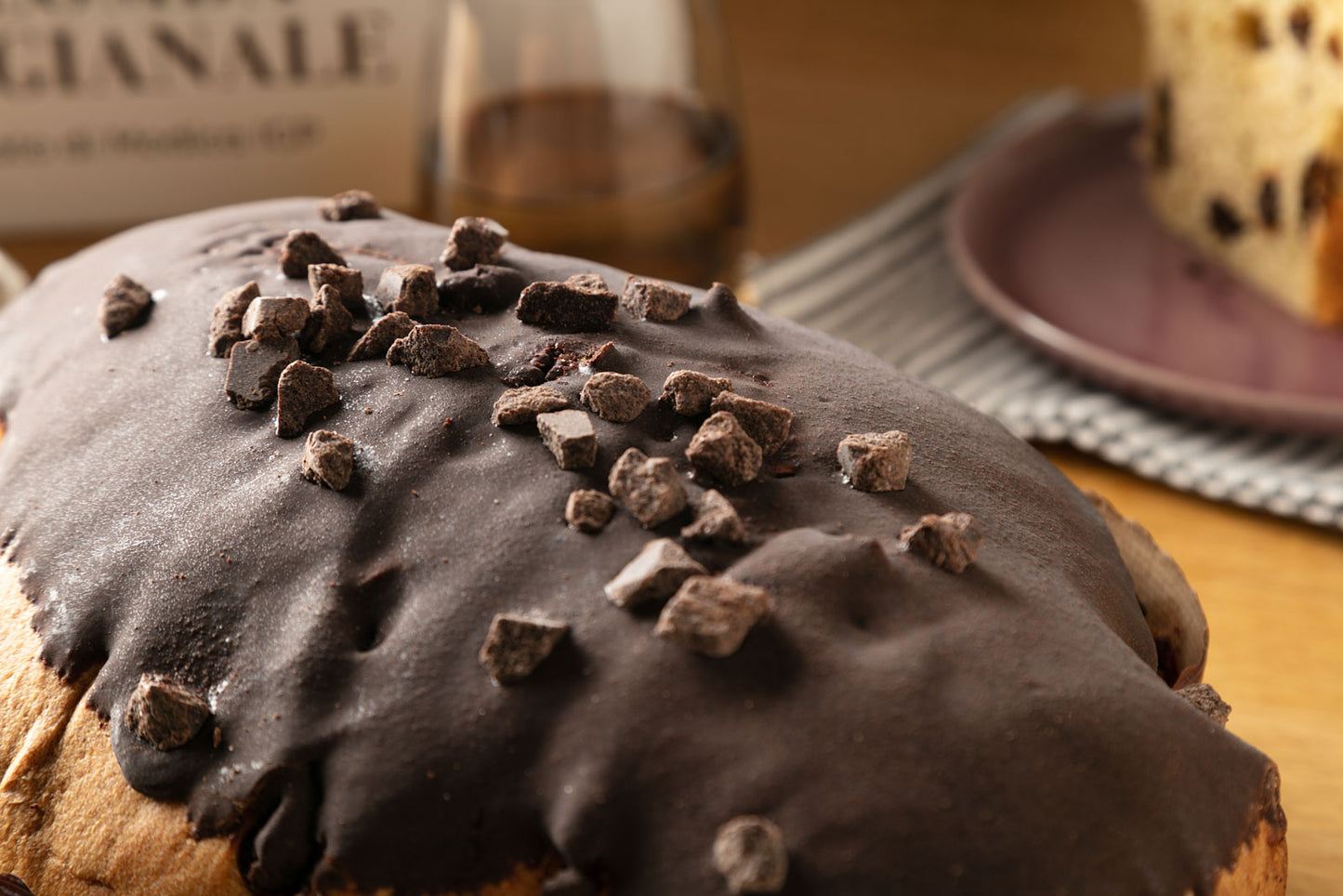 Colomba con granella fondente di "Cioccolato di Modica IGP" 100%