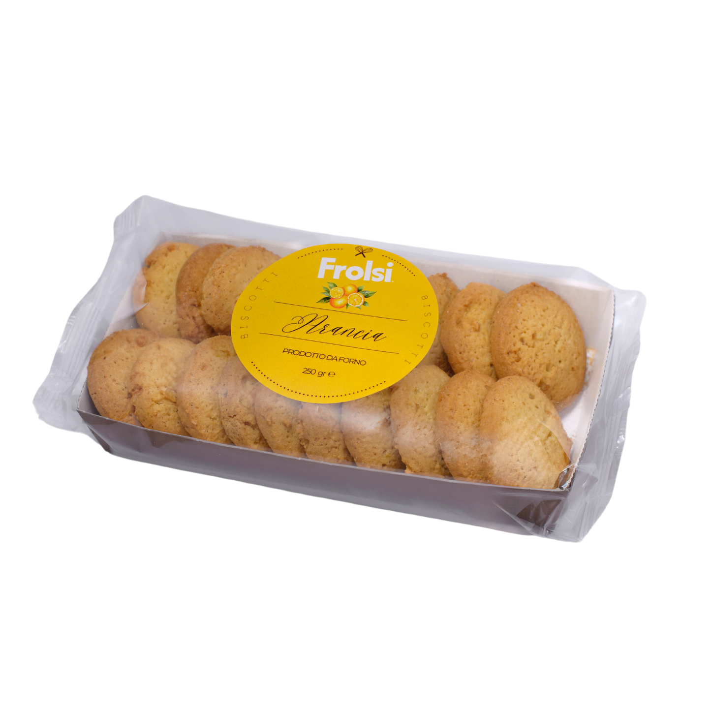 Biscotti di pasta frolla con scorzette di Arancia