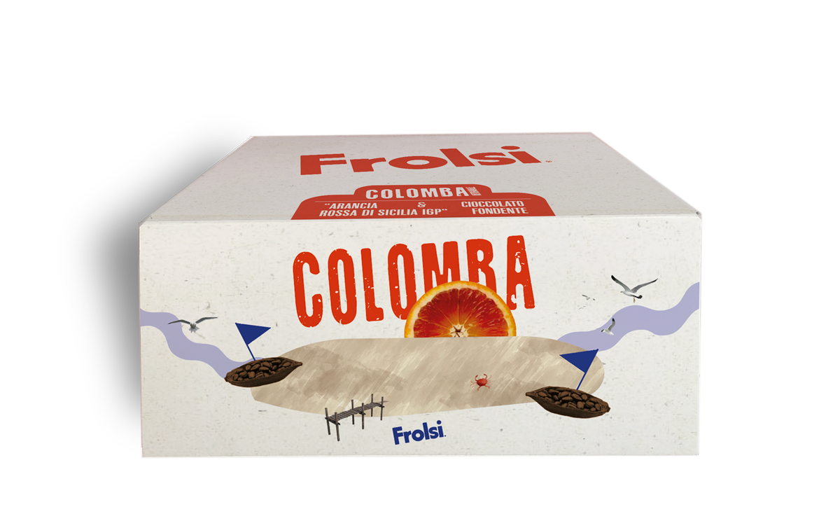 Colomba "Arancia Rossa di Sicilia IGP" e Cioccolato Fondente