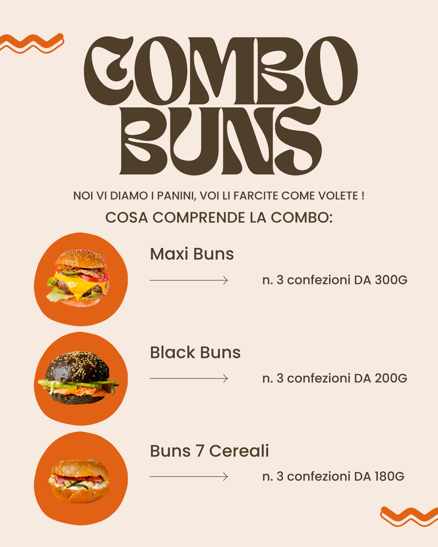 COMBO BUNS
