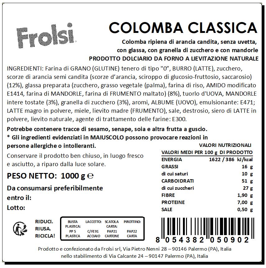 Colomba Classica
