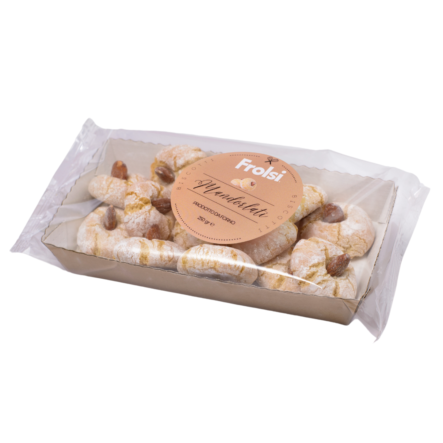 Biscotto alla Pasta di Mandorle con Mandorle intere tostate