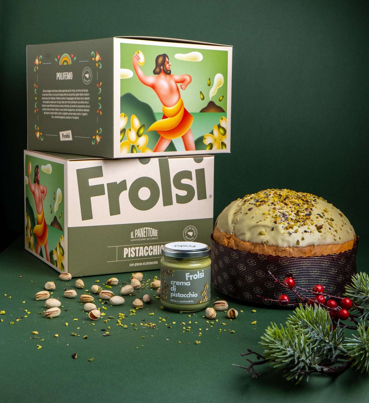 Panettone al Pistacchio