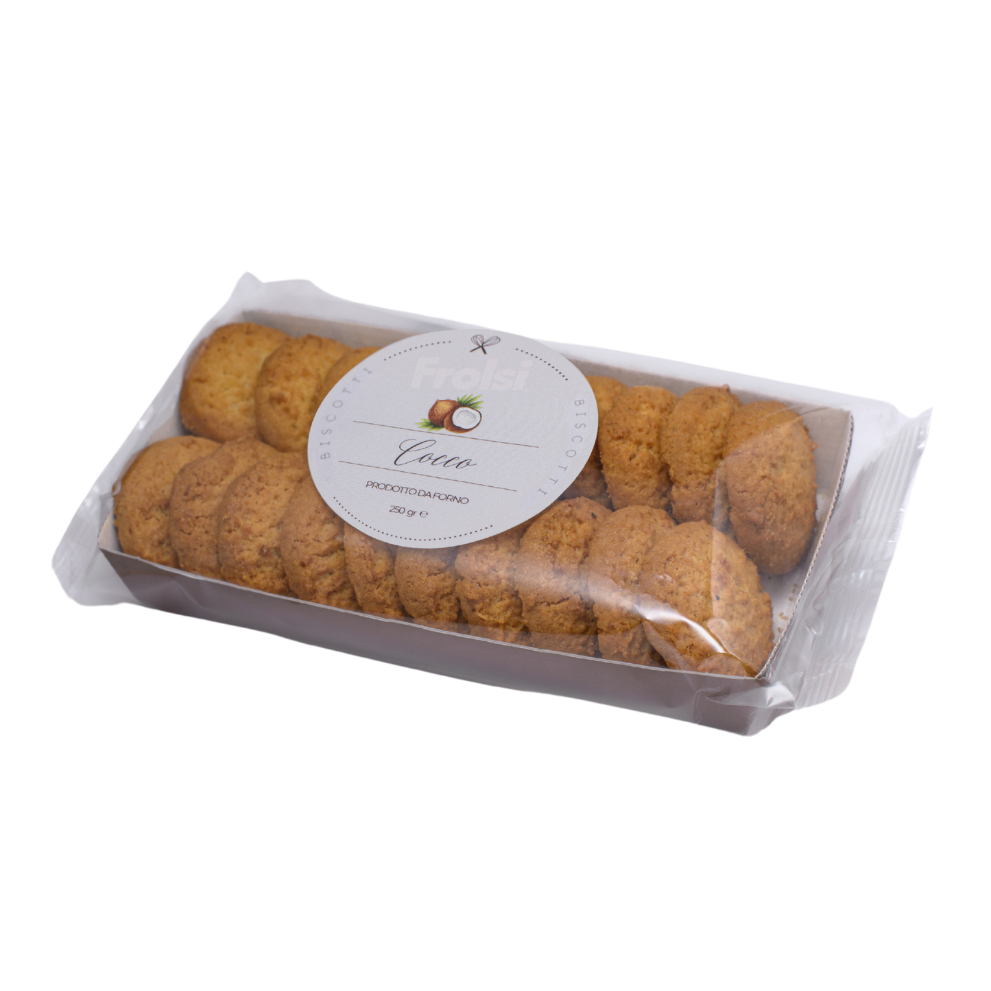 Biscotti di pasta frolla al Cocco